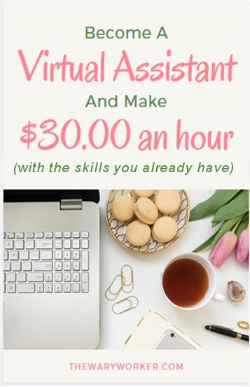 Becoming a Virtual Assistant and making $30 an hour